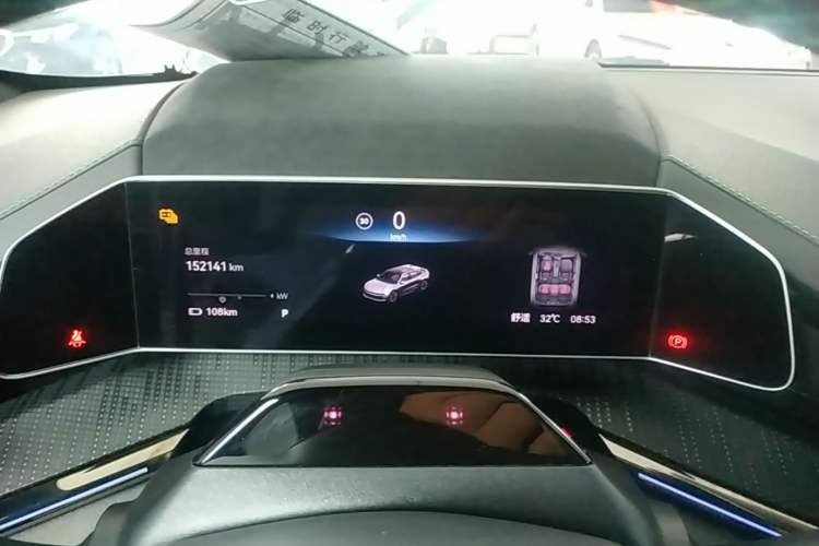 Used Zeekr 001 2022 Long-Range Dual-Motor WE Edition Instrument Cluster