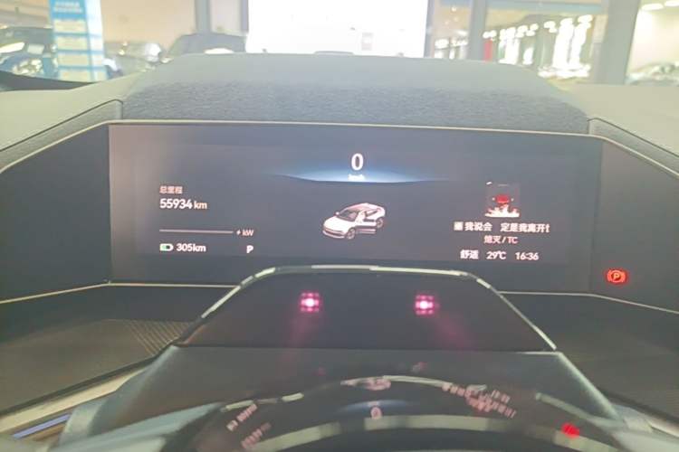 Used Zeekr 001 2022 Ultra-Long Range Dual-Motor ME Version Instrument Cluster