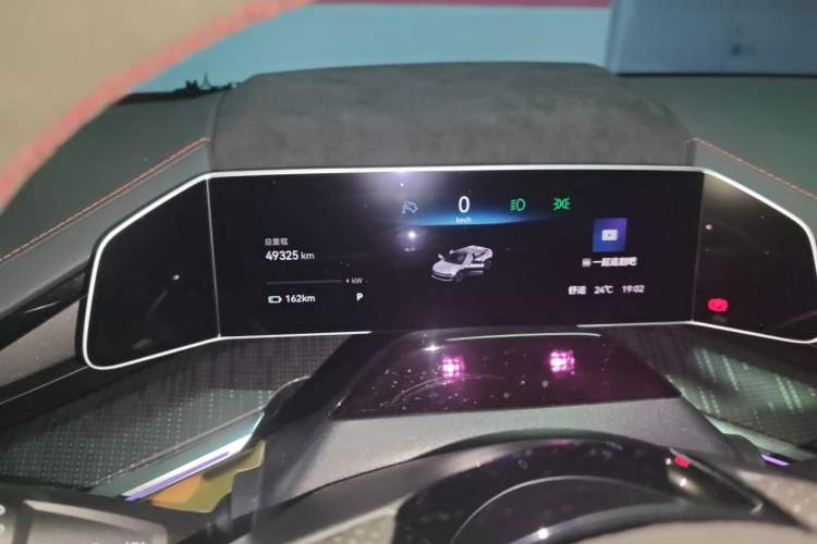 Used Zeekr 001 2022 Ultra-Long Range Dual-Motor YOU Version Instrument Cluster