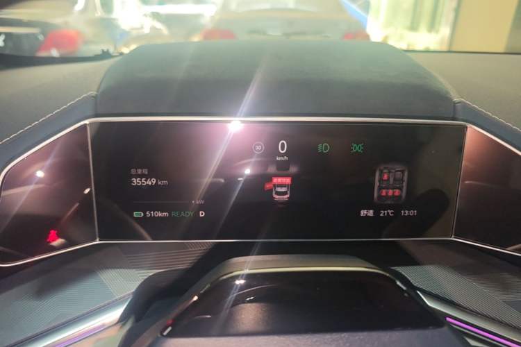 Used Zeekr 001 2022 Ultra-Long Range Dual-Motor ME Version Instrument Cluster