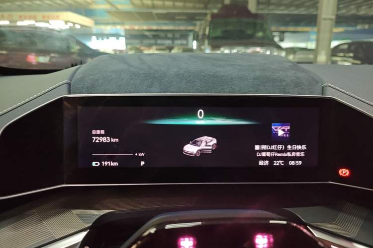 Used Zeekr 001 2022 Long-Range Dual-Motor WE Edition Instrument Cluster