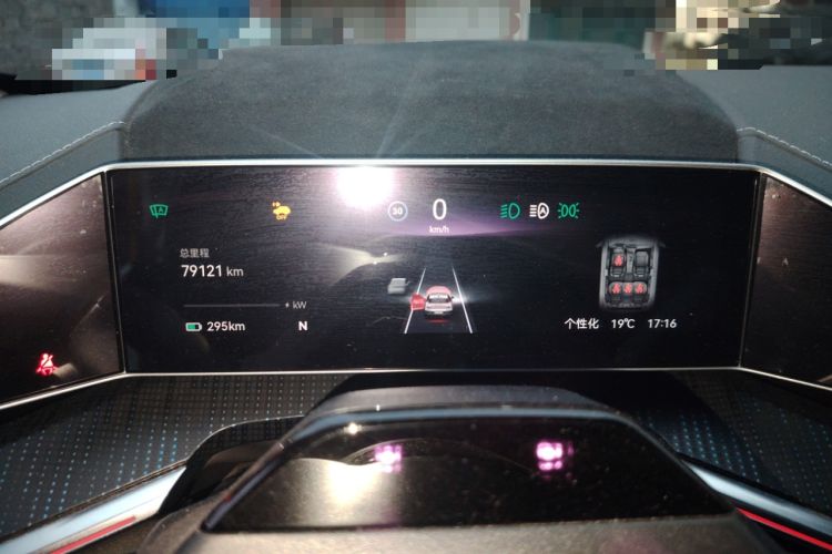 Used Zeekr 001 2022 Long-Range Dual-Motor WE Edition Instrument Cluster