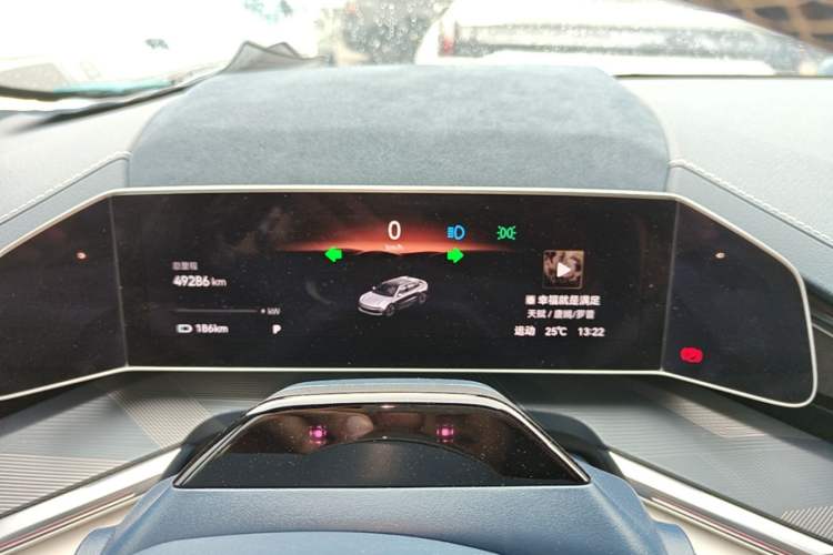 Used Zeekr 001 2022 Long-Range Dual-Motor WE Edition Instrument Cluster