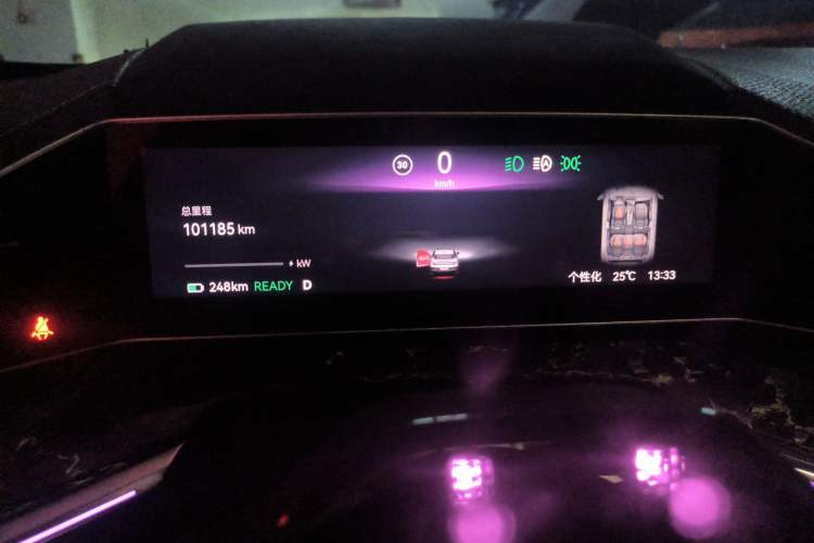 Used Zeekr 001 2022 Long-Range Dual-Motor WE Edition Instrument Cluster