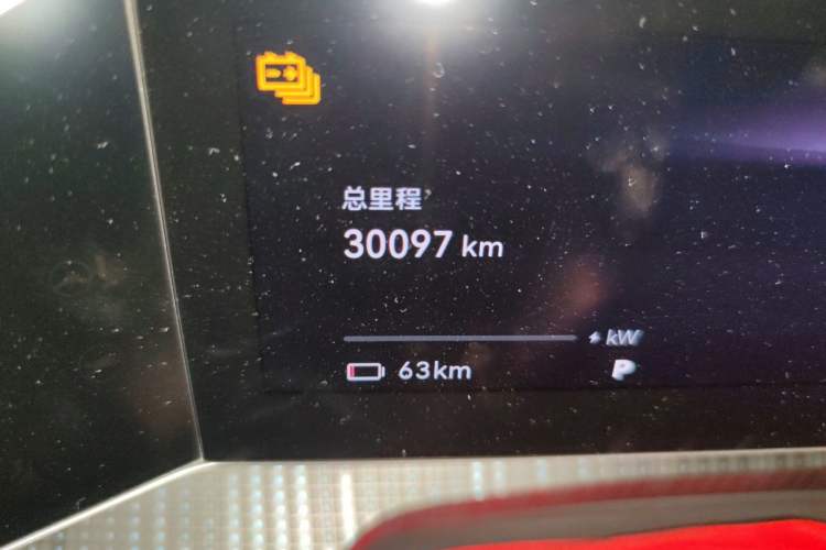 Used Zeekr 001 2022 Ultra-Long Range Single-Motor WE Version Odometer Close Up