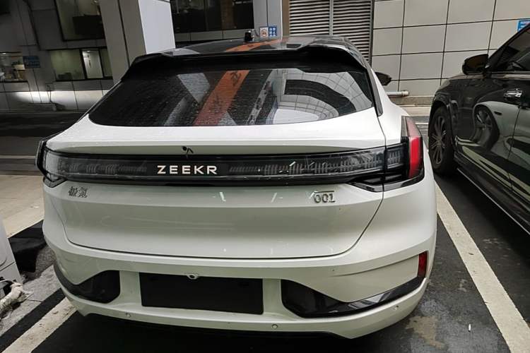 Used Zeekr 001 2022 Ultra-Long Range Dual-Motor ME Version Rear
