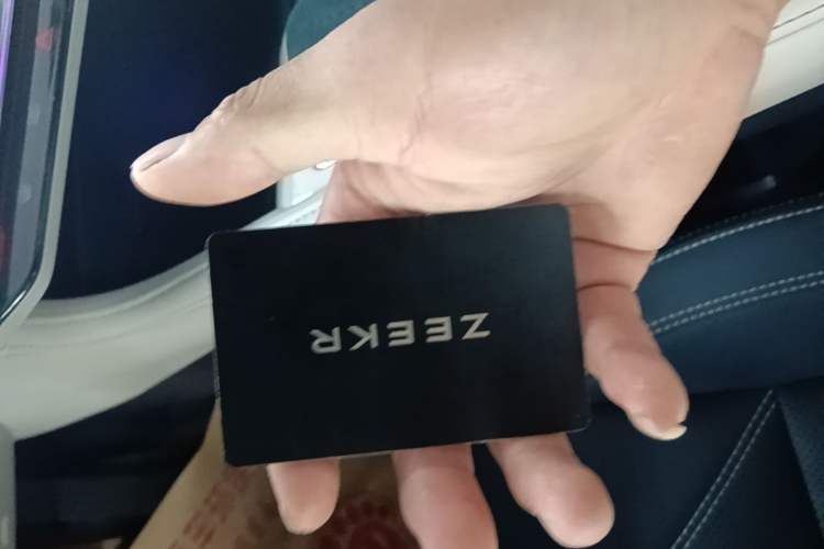 Used Zeekr 001 2022 Ultra-Long Range Dual-Motor ME Version Vehicle Key