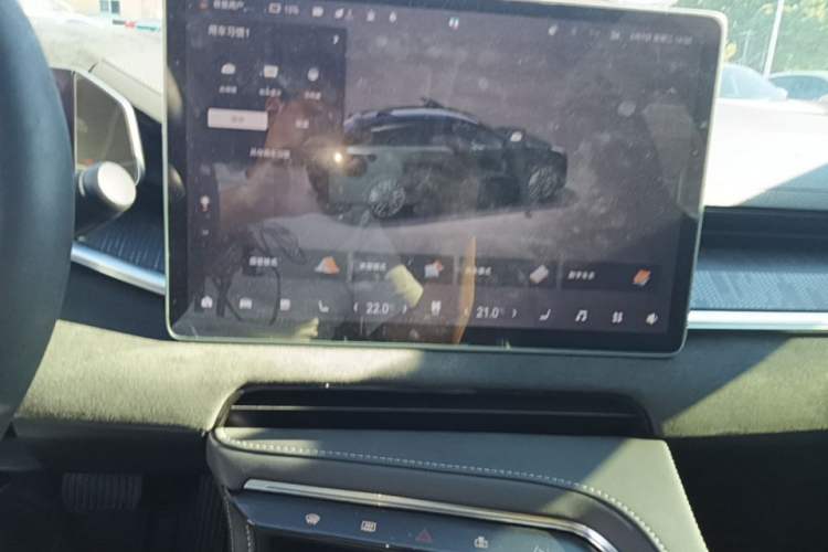 Used Zeekr 001 2023 WE Edition 86 kWh Audio And AC Panel