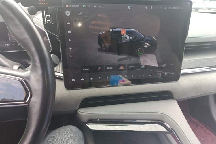 Used Zeekr 001 2023 WE Edition 86 kWh Audio And AC Panel