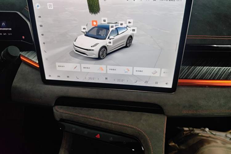 Used Zeekr 001 2023 YOU Edition 100 kWh Audio And AC Panel
