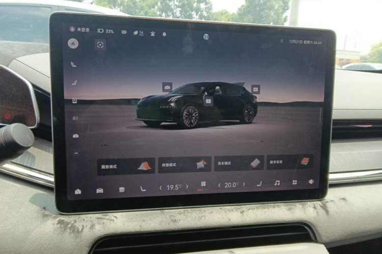 Used Zeekr 001 2023 WE Edition 86 kWh Audio And AC Panel