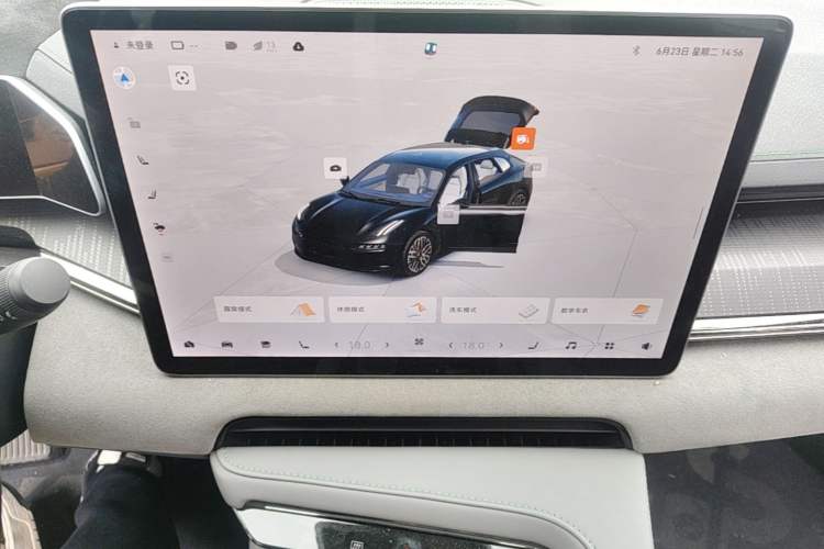 Used Zeekr 001 2023 WE Edition 100 kWh Audio And AC Panel