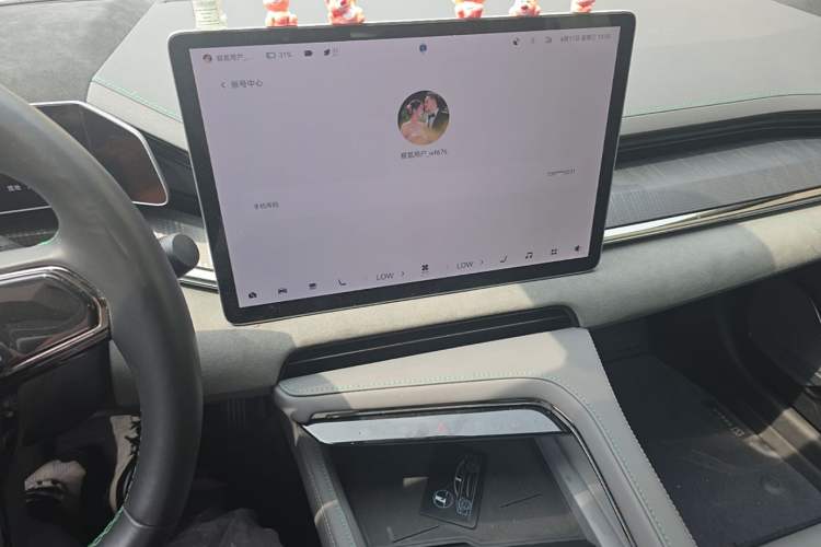Used Zeekr 001 2023 WE Edition 100 kWh Audio And AC Panel