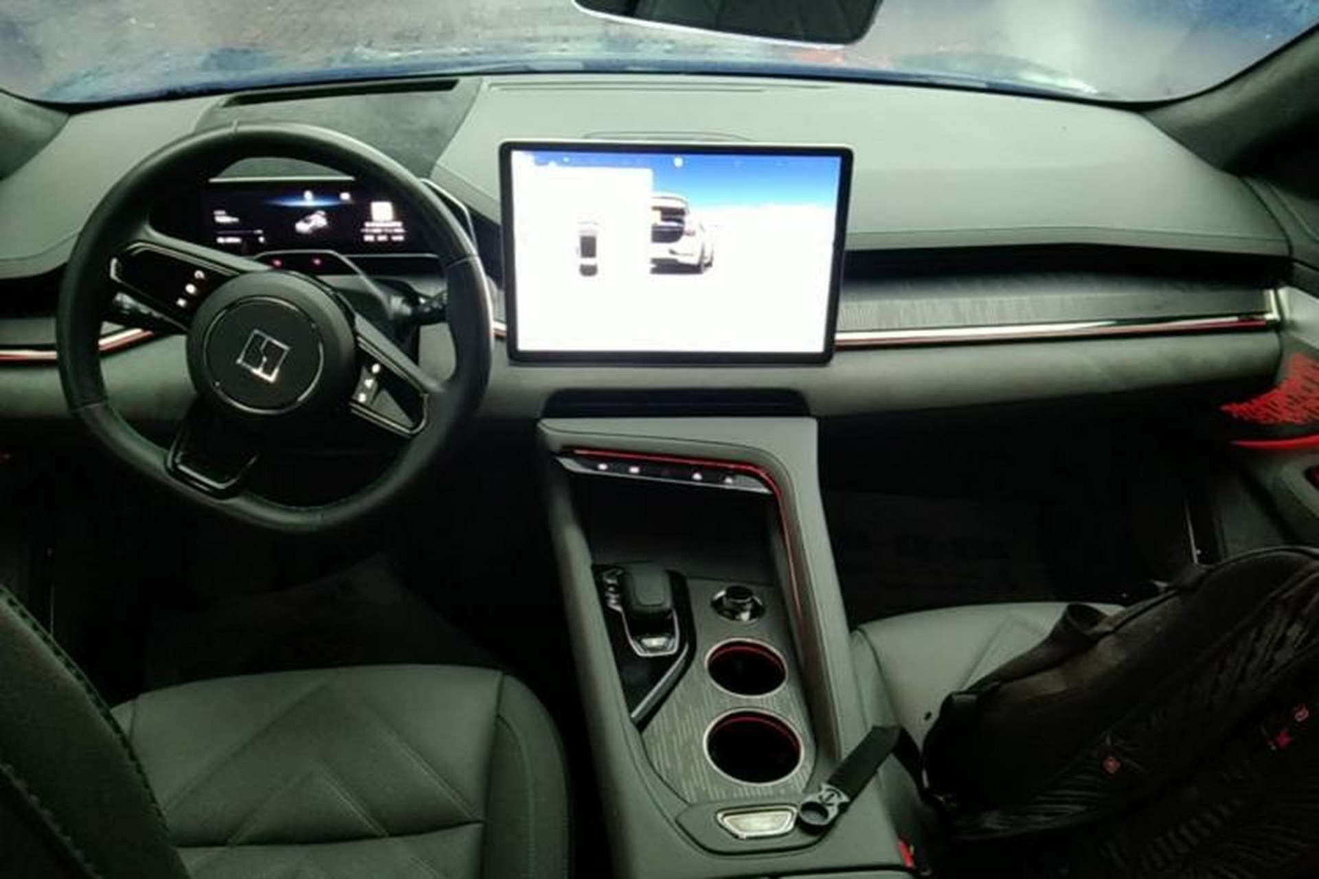 Used Zeekr 001 2023 WE Edition 100 kWh Center Console