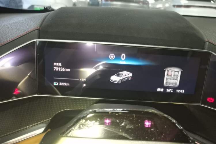 Used Zeekr 001 2023 WE Edition 100 kWh Instrument Cluster