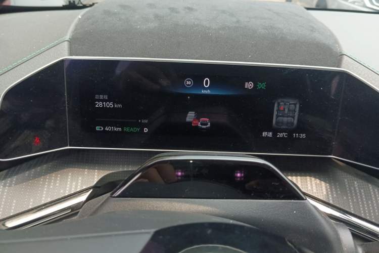 Used Zeekr 001 2023 WE Edition 86 kWh Instrument Cluster