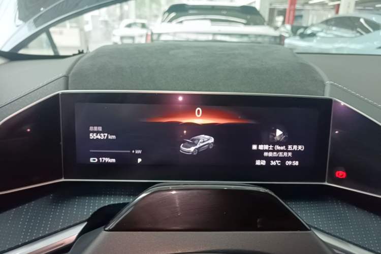 Used Zeekr 001 2023 WE Edition 86 kWh Instrument Cluster