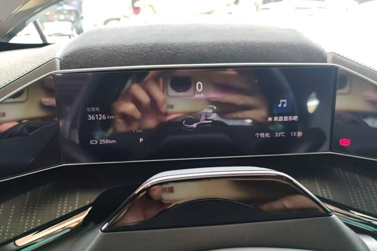 Used Zeekr 001 2023 WE Edition 86 kWh Instrument Cluster