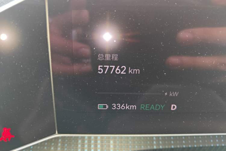 Used Zeekr 001 2023 WE Edition 100 kWh Odometer Close Up