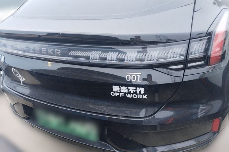 Used Zeekr 001 2023 WE Edition 86 kWh Rear