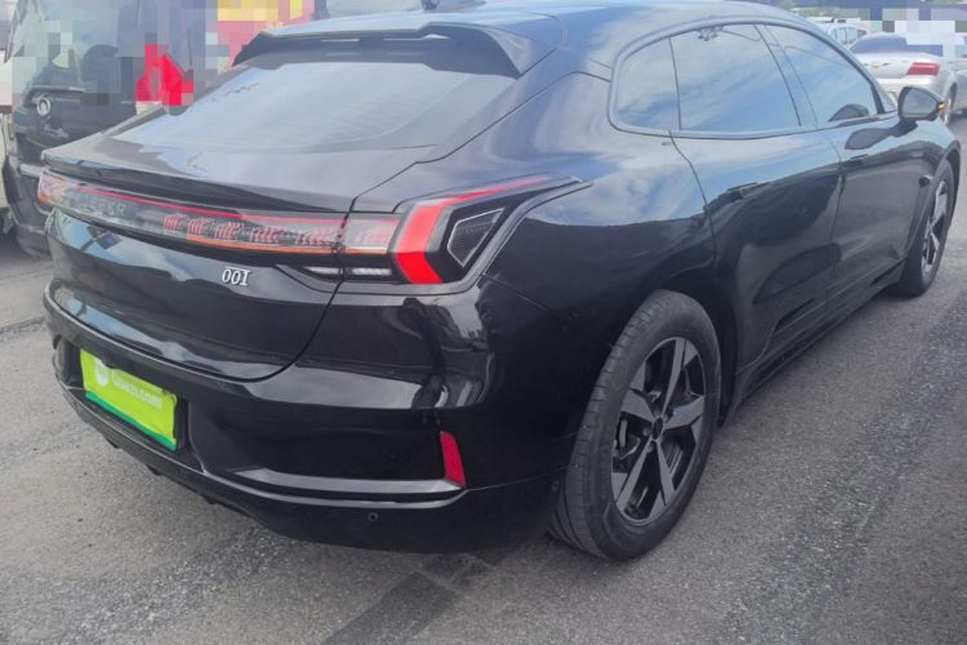 Used Zeekr 001 2023 WE Edition 100 kWh Rear Right 45 Deg