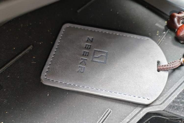 Used Zeekr 001 2023 WE Edition 86 kWh Vehicle Key