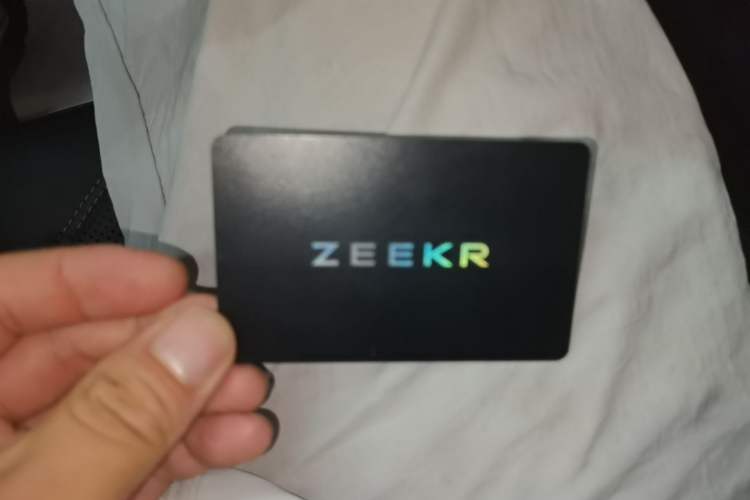 Used Zeekr 001 2023 WE Edition 100 kWh Vehicle Key