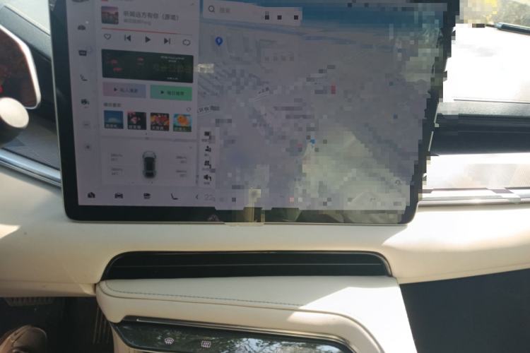 Used Zeekr 001 2023 WE Edition 100 kWh Audio And AC Panel