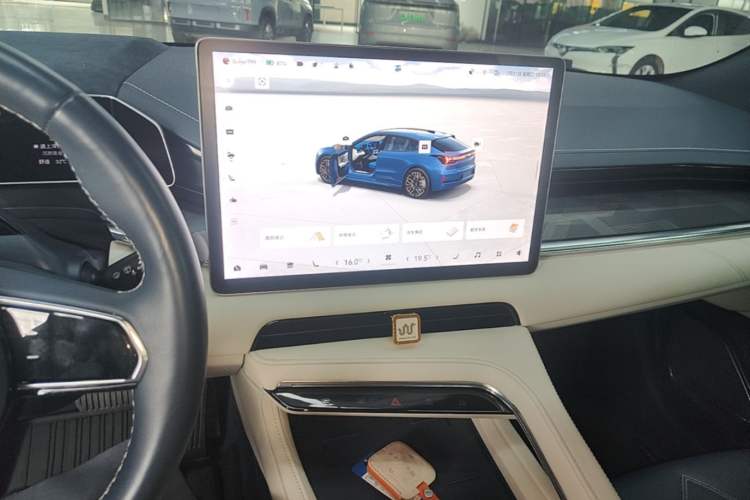 Used Zeekr 001 2023 WE Edition 86 kWh Audio And AC Panel