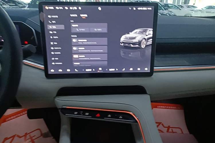 Used Zeekr 001 2023 WE Edition 100 kWh Audio And AC Panel