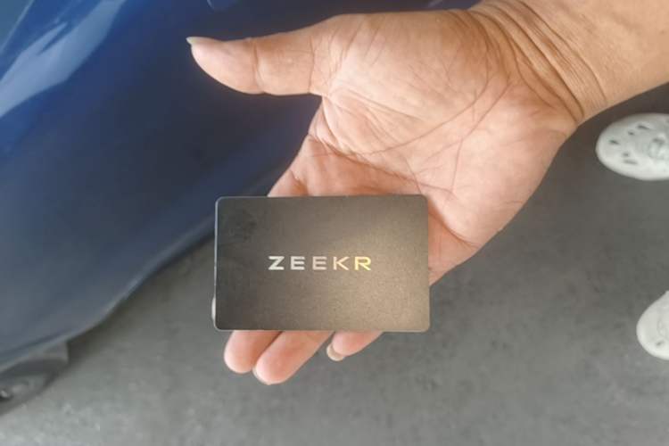Used Zeekr 001 2023 WE Edition 86 kWh Vehicle Key