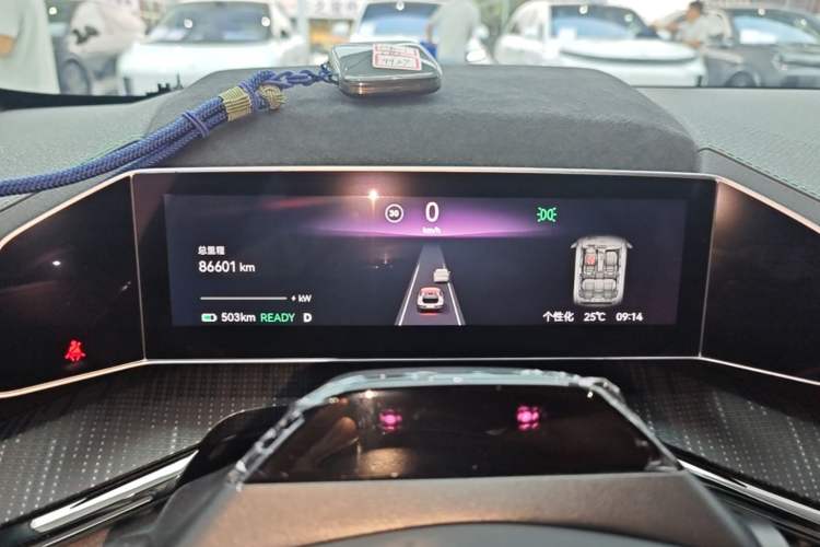 Used Zeekr 001 2023 WE Edition 100 kWh Instrument Cluster