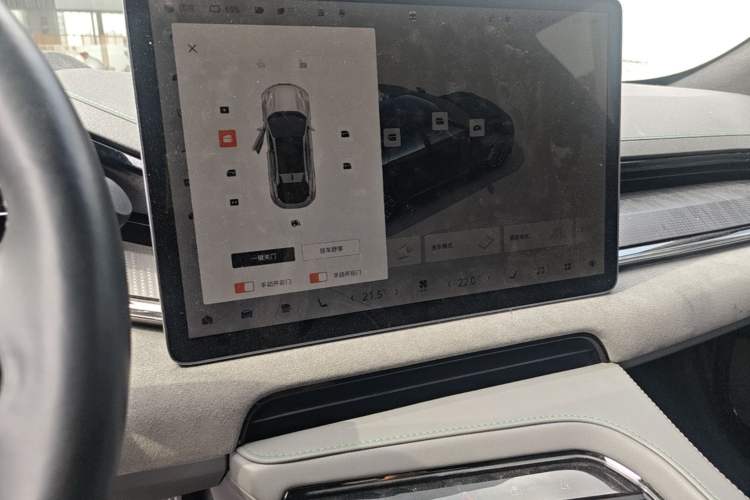 Used Zeekr 001 2023 ME Edition 100 kWh Audio And AC Panel