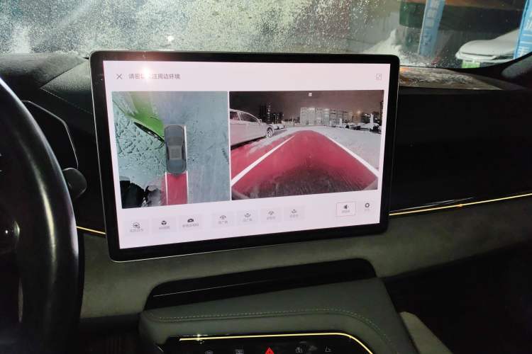 Used Zeekr 001 2023 WE Edition 86 kWh Audio And AC Panel
