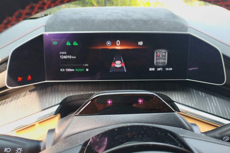 Used Zeekr 001 2023 WE Edition 86 kWh Instrument Cluster
