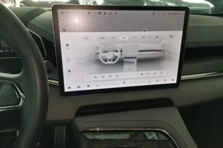 Used Zeekr 001 2023 WE Edition 86 kWh Audio And AC Panel
