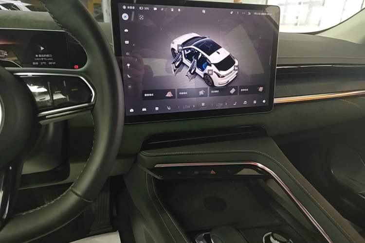 Used Zeekr 001 2023 WE Edition 100 kWh Audio And AC Panel