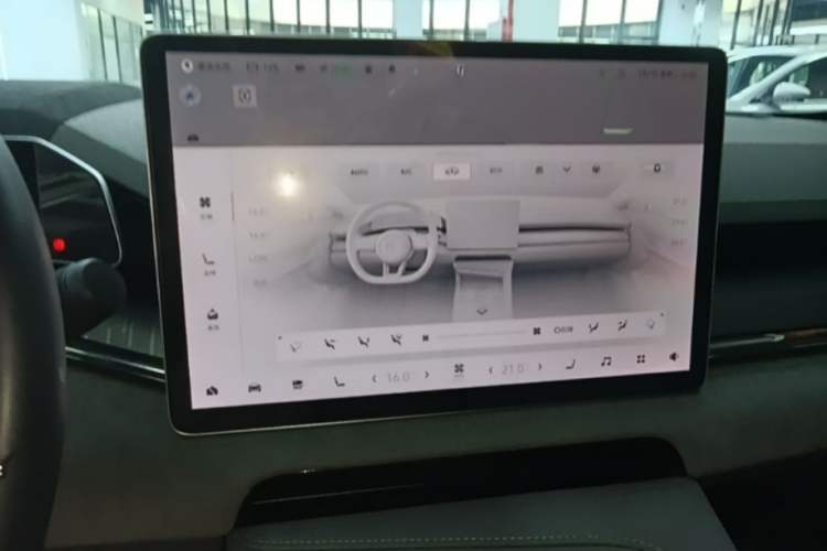 Used Zeekr 001 2023 WE Edition 100 kWh Audio And AC Panel