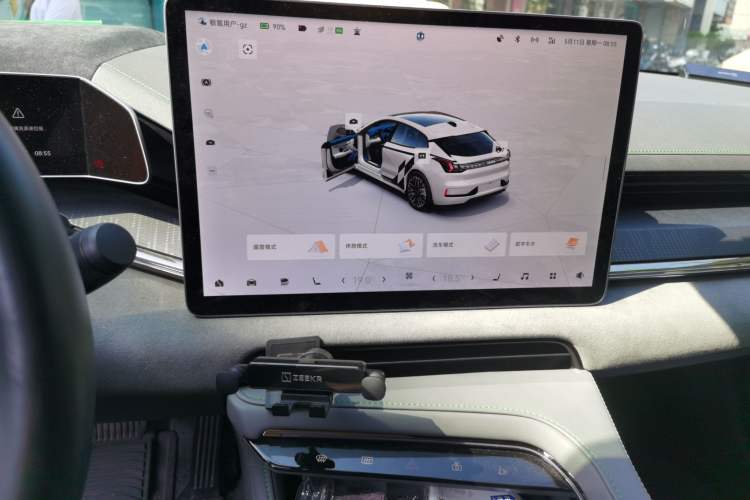Used Zeekr 001 2023 WE Edition 100 kWh Audio And AC Panel