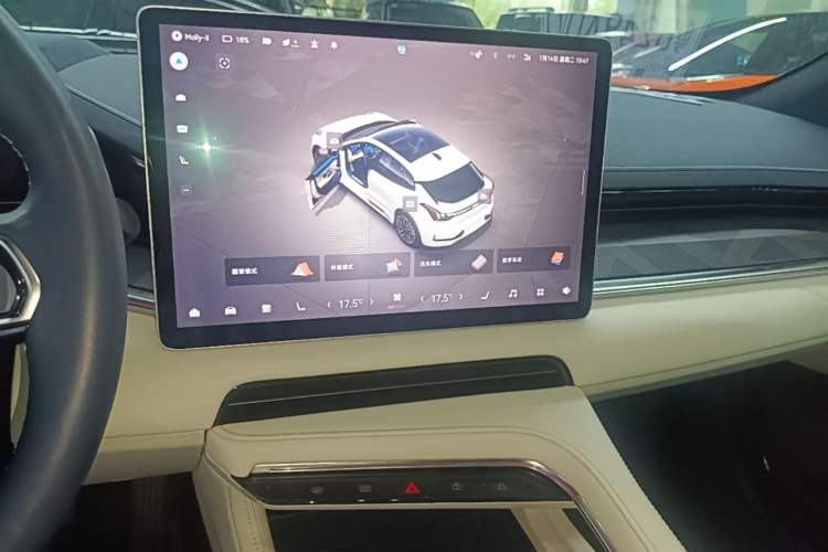 Used Zeekr 001 2023 WE Edition 100 kWh Audio And AC Panel