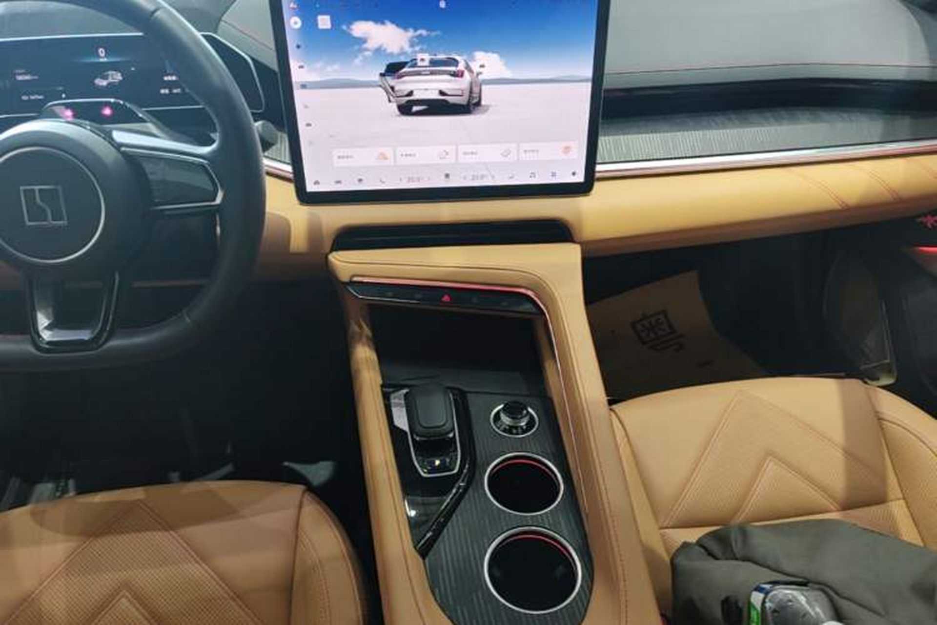 Used Zeekr 001 2023 WE Edition 86 kWh Audio And AC Panel
