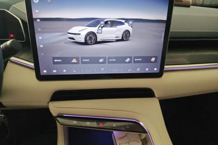 Used Zeekr 001 2023 WE Edition 86 kWh Audio And AC Panel