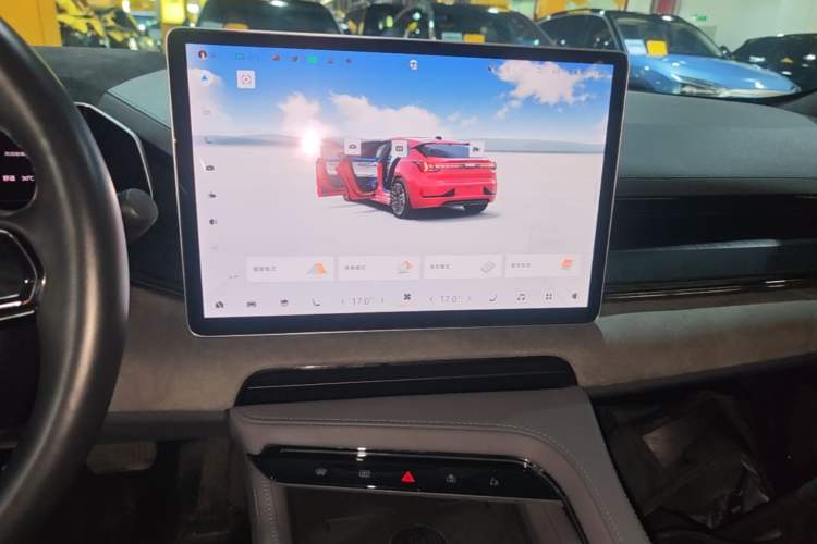 Used Zeekr 001 2023 WE Edition 86 kWh Audio And AC Panel