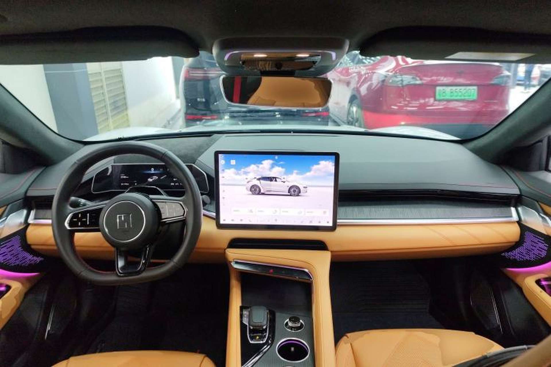Used Zeekr 001 2023 WE Edition 86 kWh Center Console