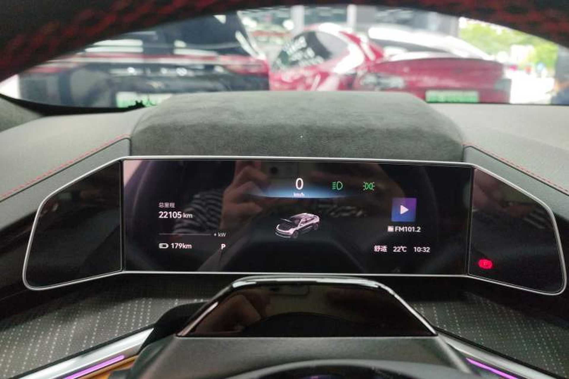Used Zeekr 001 2023 WE Edition 86 kWh Instrument Cluster