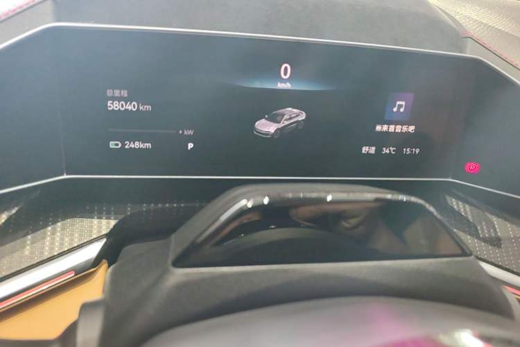 Used Zeekr 001 2023 WE Edition 86 kWh Instrument Cluster