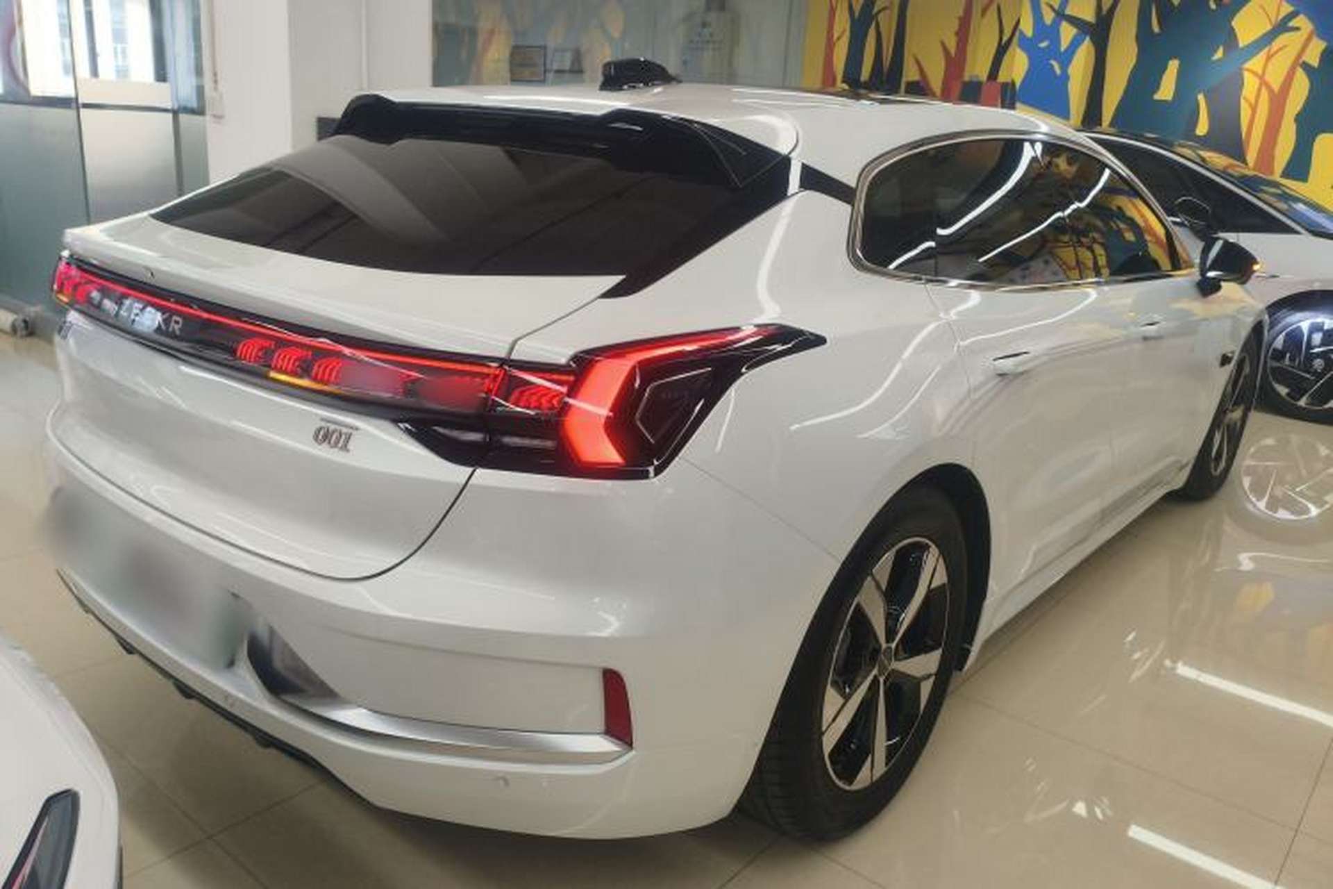 Used Zeekr 001 2023 WE Edition 86 kWh Rear Right 45 Deg