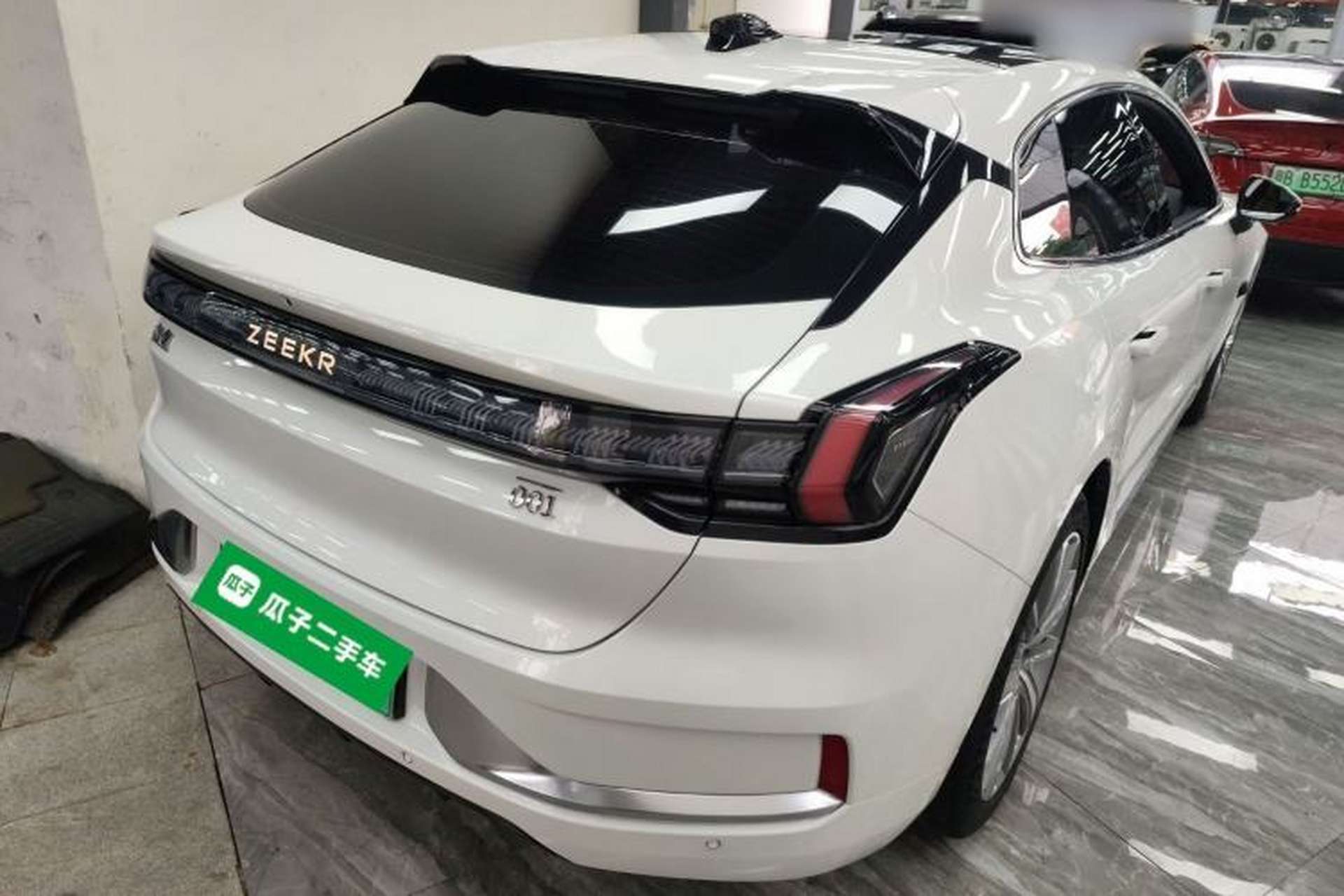 Used Zeekr 001 2023 WE Edition 86 kWh Rear Right 45 Deg