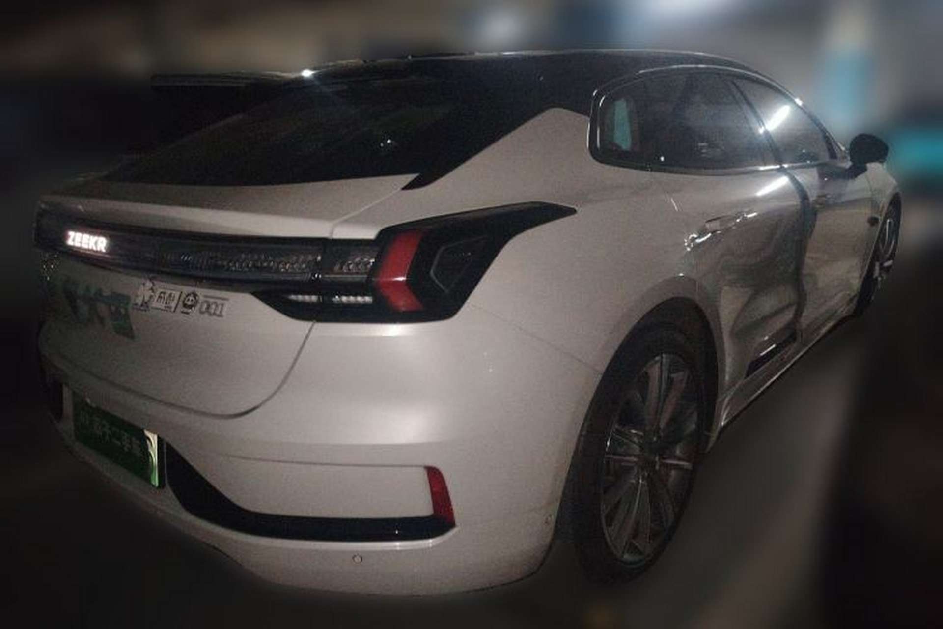 Used Zeekr 001 2023 WE Edition 100 kWh Rear Right 45 Deg