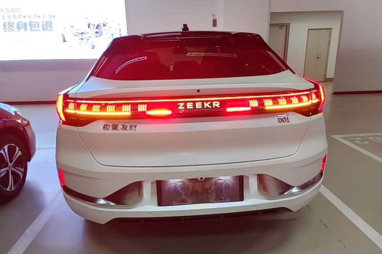 Used Zeekr 001 2023 WE Edition 86 kWh Rear